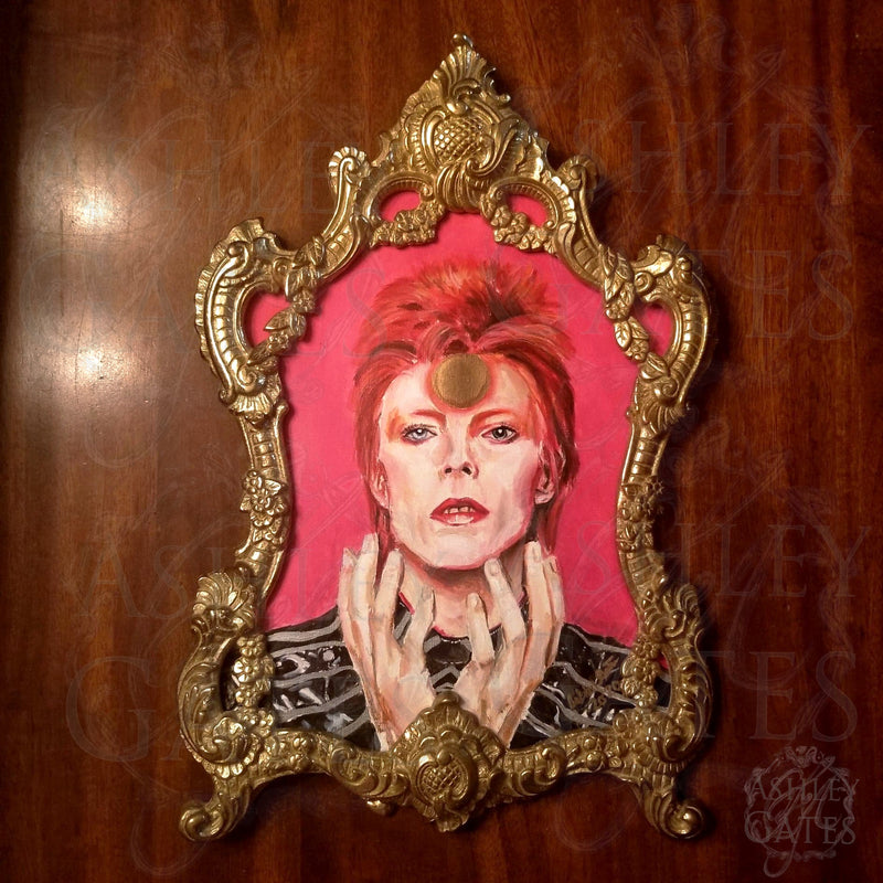 Ziggy Stardust David Bowie Painting Art