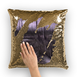 Swamp Art ﻿Sequin Cushion Cover
