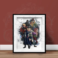BN My Hero Academia Vanguard Squad Art Print
