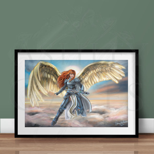"Vigilance Angel” Full Art Print