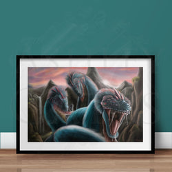 "Green Hydra” Full Art Print