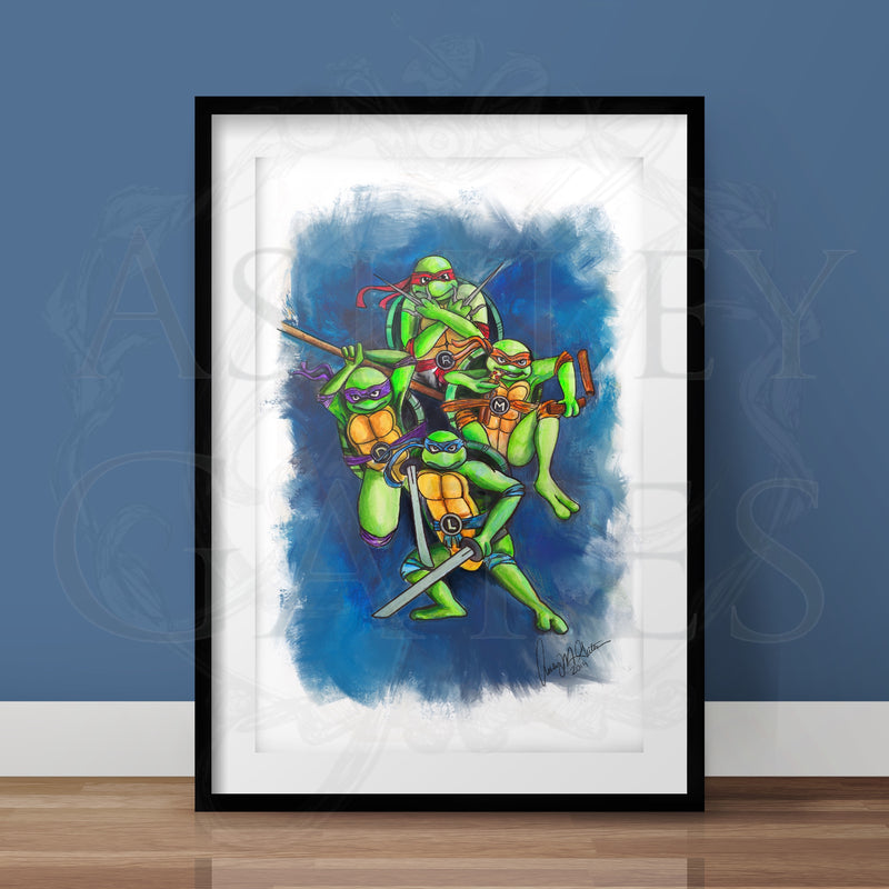 TMNT Art Print