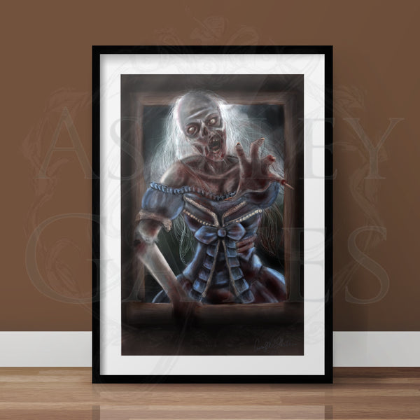 Zombie Full Art Print