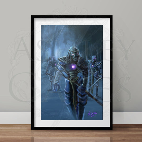 Zombie Army Full Art Print