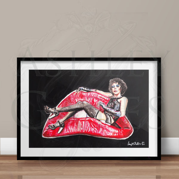Shiver with Antici...pation Art Print