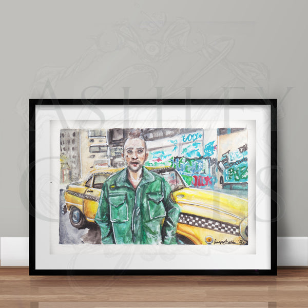 Taxi Driver Art Print