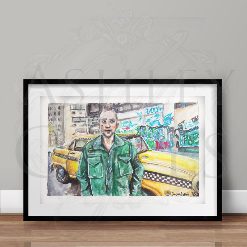 Taxi Driver Art Print
