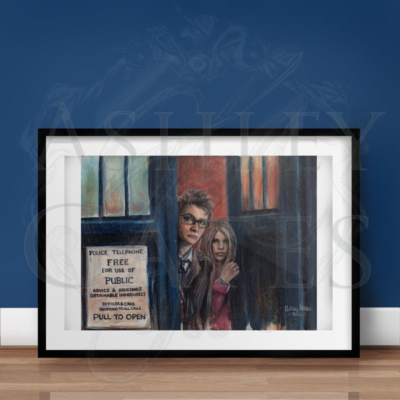 "The Doctor's Rose" Print